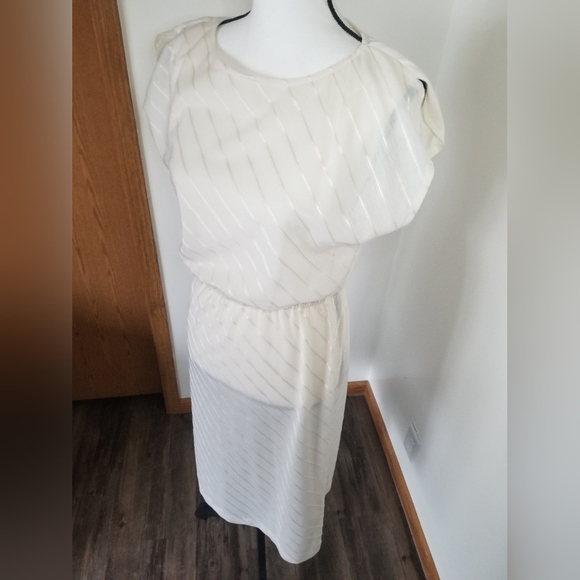 ☀️ Vintage Diagonal Striped Dress - Picture 2 of 6